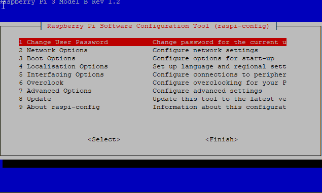 raspi-config
